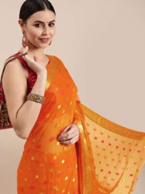Vidhya Vermilion Veil