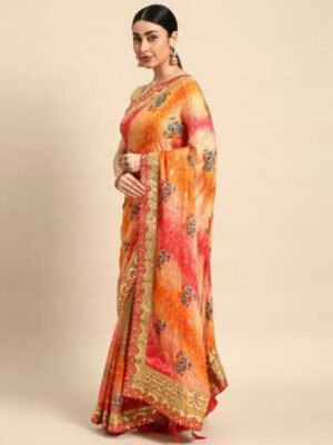Ishani Indian Orange Glow