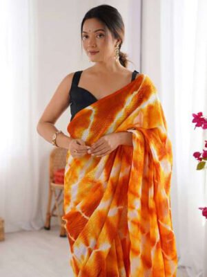 Vidya Vermilion Silk