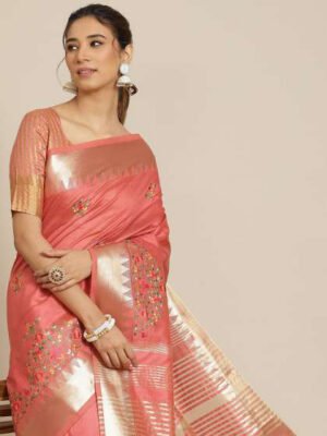 Kavya Coral Peach