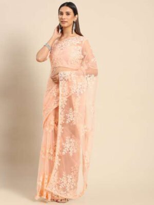 Mrinal Melon Silk