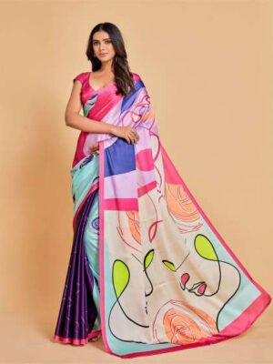 Sitara Satin Pink