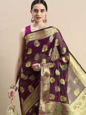 Vidhya Velvet Violet
