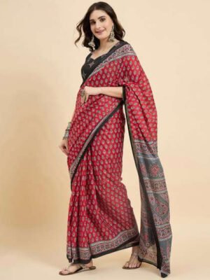 Vidya Velvet Red Rose