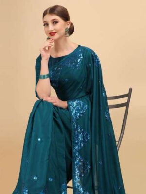 Bhavya Blue Teal