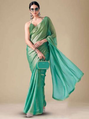 Charulata Cyan Turquoise