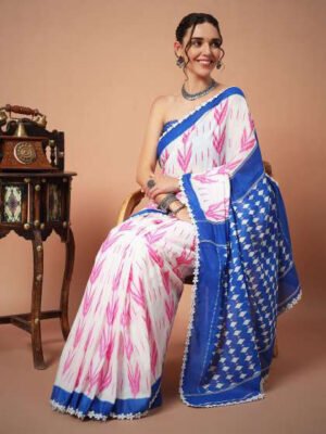 Vidhya Velvet White
